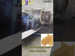 Mesin pembentuk gulungan balok langkah