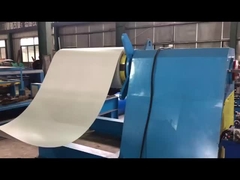 Mesin pembentuk gulungan ubin kaca dengan decoiler hidrolik